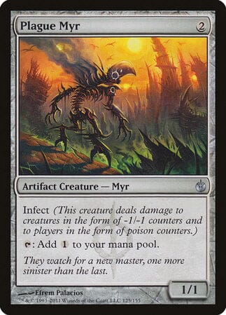 Plague Myr [Mirrodin Besieged] MTG Single Magic: The Gathering  | Multizone: Comics And Games