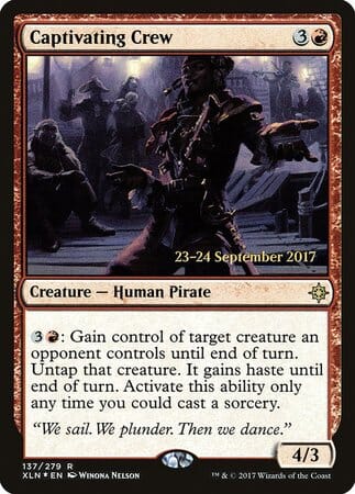Captivating Crew [Ixalan Promos] MTG Single Magic: The Gathering  | Multizone: Comics And Games