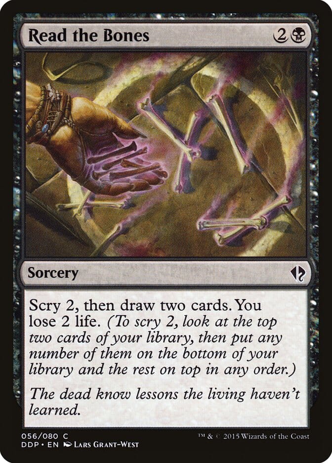 Read the Bones [Duel Decks: Zendikar vs. Eldrazi] MTG Single Magic: The Gathering  | Multizone: Comics And Games