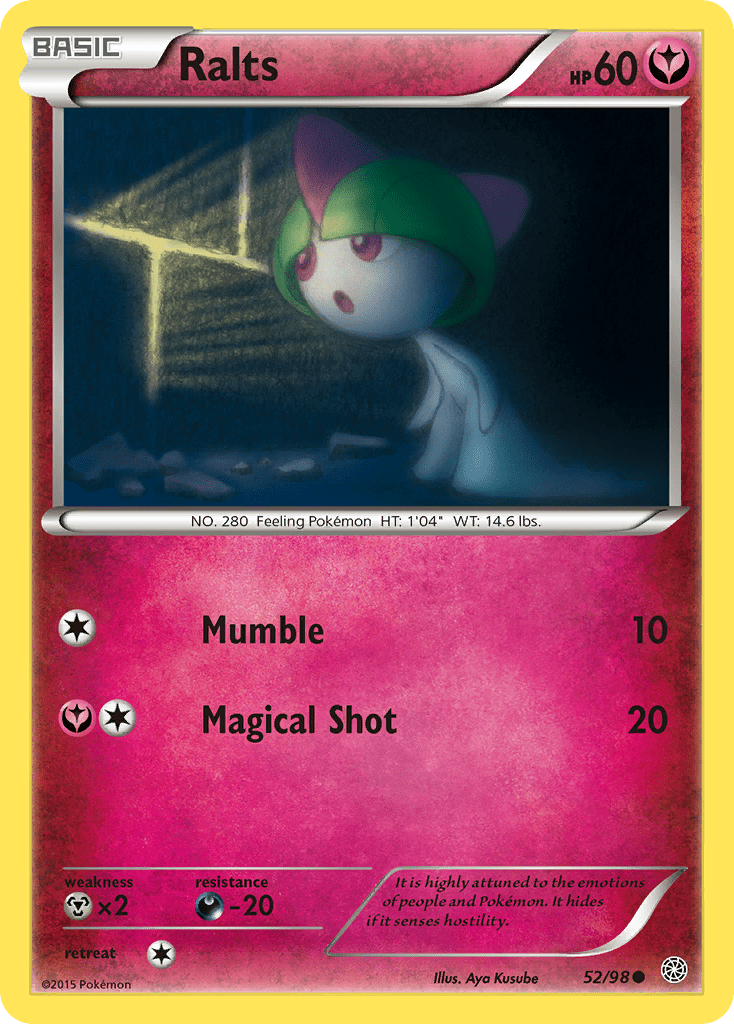Ralts (52/98) [XY: Ancient Origins] Pokemon Single Pokémon  | Multizone: Comics And Games