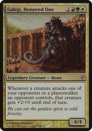 Gahiji, Honored One (Commander 2013) [Commander 2013 Oversized] MTG Single Magic: The Gathering  | Multizone: Comics And Games