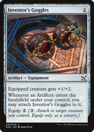 Inventor's Goggles [Duel Decks: Elves vs. Inventors] MTG Single Magic: The Gathering  | Multizone: Comics And Games
