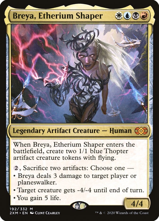 Breya, Etherium Shaper [Double Masters] MTG Single Magic: The Gathering  | Multizone: Comics And Games