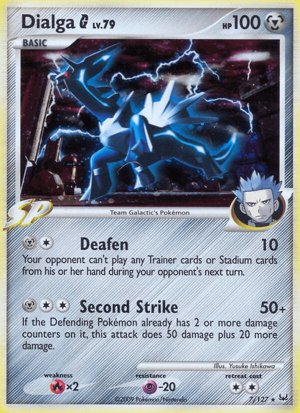Dialga G (7/127) [Platinum: Base Set] Pokemon Single Pokémon  | Multizone: Comics And Games