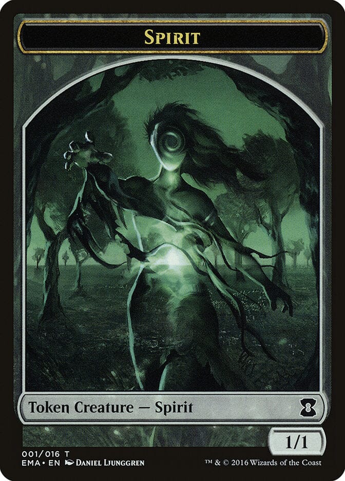 Spirit (001/016) [Eternal Masters Tokens] MTG Single Magic: The Gathering  | Multizone: Comics And Games