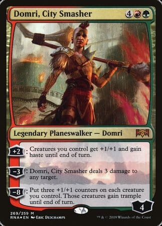 Domri, City Smasher [Ravnica Allegiance] MTG Single Magic: The Gathering  | Multizone: Comics And Games