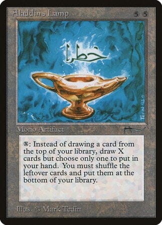 Aladdin's Lamp [Arabian Nights] MTG Single Magic: The Gathering  | Multizone: Comics And Games