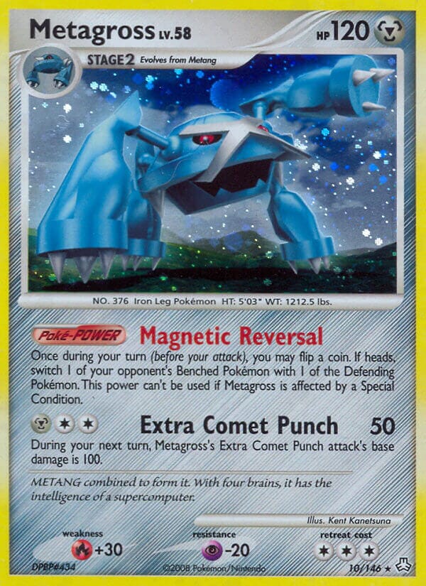 Metagross (10/146) (Theme Deck Exclusive) [Diamond & Pearl: Legends Awakened] Pokemon Single Pokémon  | Multizone: Comics And Games