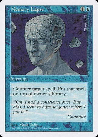 Memory Lapse [Fifth Edition] MTG Single Magic: The Gathering  | Multizone: Comics And Games