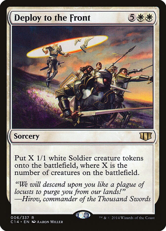 Deploy to the Front [Commander 2014] MTG Single Magic: The Gathering  | Multizone: Comics And Games