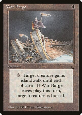 War Barge [The Dark] MTG Single Magic: The Gathering  | Multizone: Comics And Games