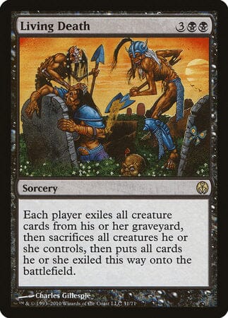 Living Death [Duel Decks: Phyrexia vs. the Coalition] MTG Single Magic: The Gathering  | Multizone: Comics And Games