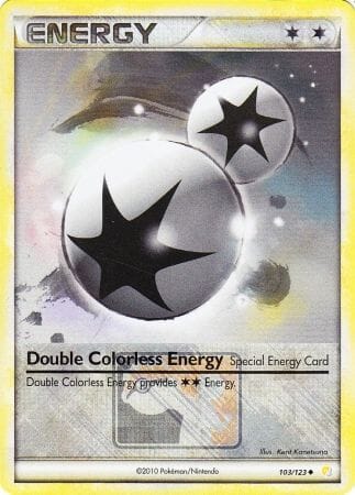 Double Colorless Energy (103/123) (League Promo) [HeartGold & SoulSilver: Base Set] Pokemon Single Pokémon  | Multizone: Comics And Games
