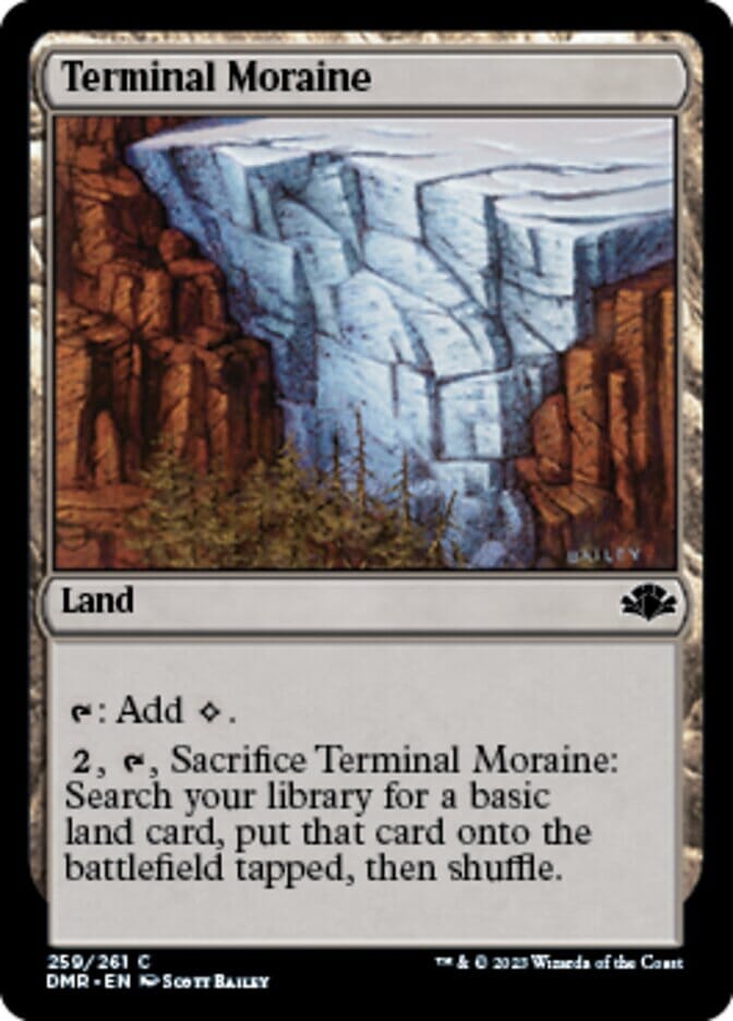 Terminal Moraine [Dominaria Remastered] MTG Single Magic: The Gathering  | Multizone: Comics And Games