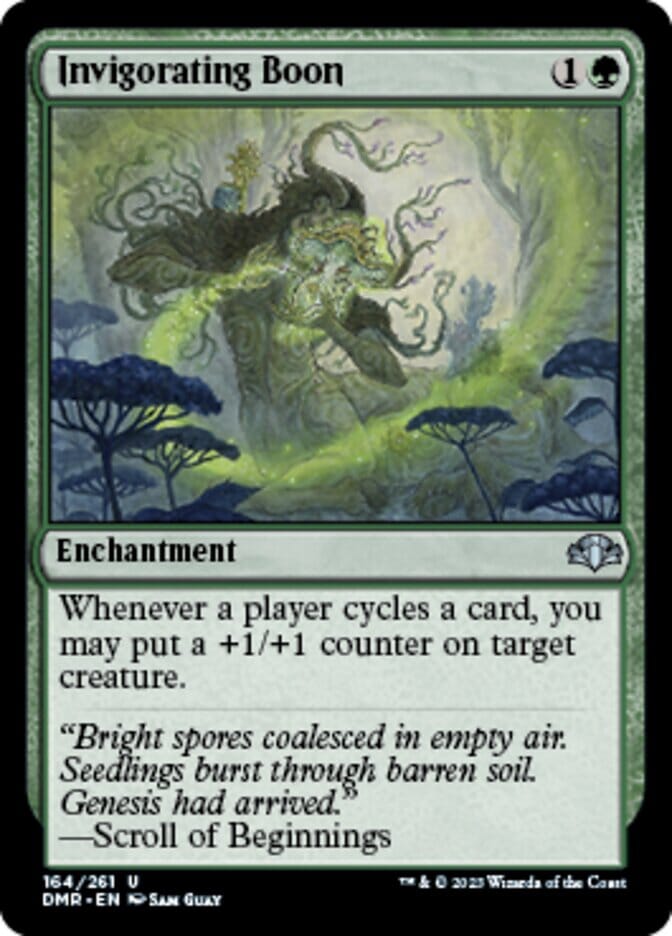 Invigorating Boon [Dominaria Remastered] MTG Single Magic: The Gathering  | Multizone: Comics And Games