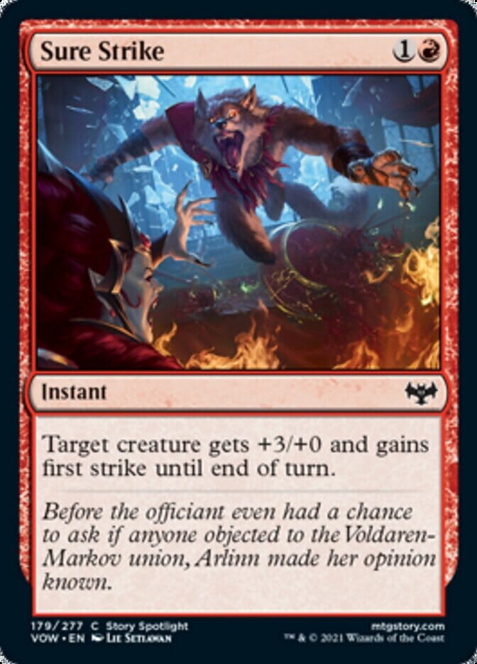 Sure Strike [Innistrad: Crimson Vow] MTG Single Magic: The Gathering  | Multizone: Comics And Games