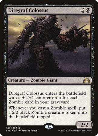 Diregraf Colossus [Shadows over Innistrad] MTG Single Magic: The Gathering  | Multizone: Comics And Games