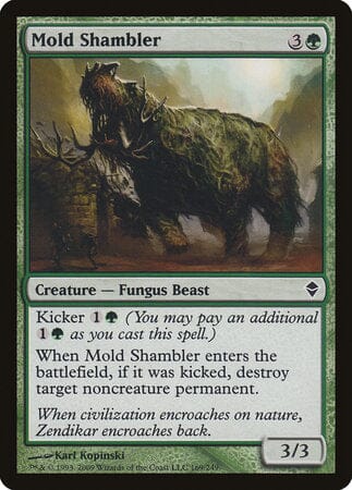 Mold Shambler [Zendikar] MTG Single Magic: The Gathering  | Multizone: Comics And Games