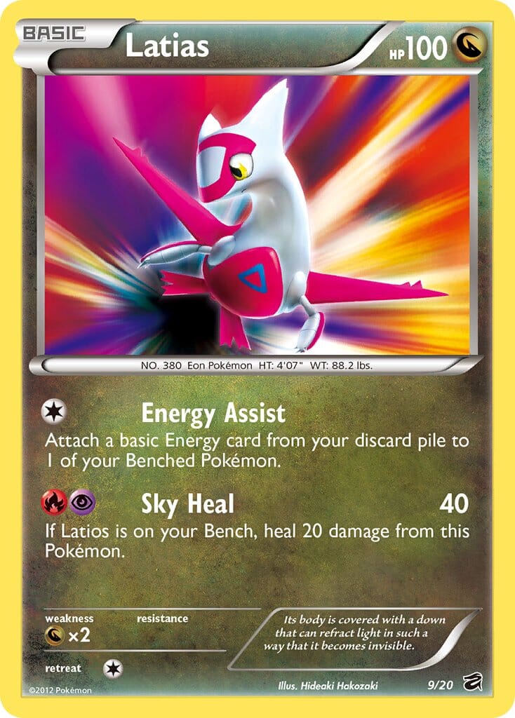 Latias (9/20) (Blister Exclusive) [Black & White: Dragon Vault] Pokemon Single Pokémon  | Multizone: Comics And Games