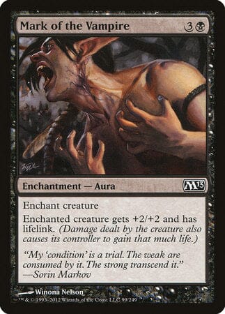 Mark of the Vampire [Magic 2013] MTG Single Magic: The Gathering  | Multizone: Comics And Games