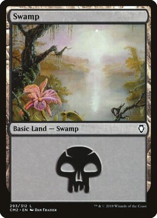 Swamp (293) [Commander Anthology Volume II] MTG Single Magic: The Gathering  | Multizone: Comics And Games