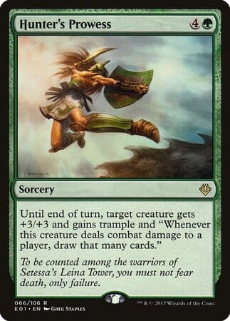 Hunter's Prowess [Archenemy: Nicol Bolas] MTG Single Magic: The Gathering  | Multizone: Comics And Games