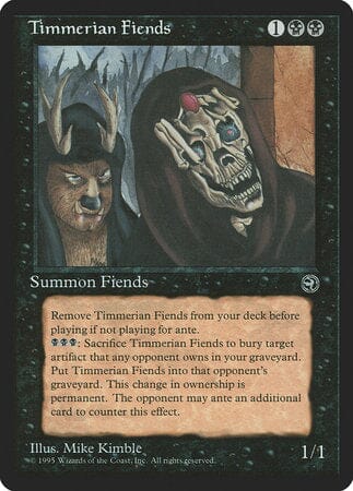 Timmerian Fiends [Homelands] MTG Single Magic: The Gathering  | Multizone: Comics And Games