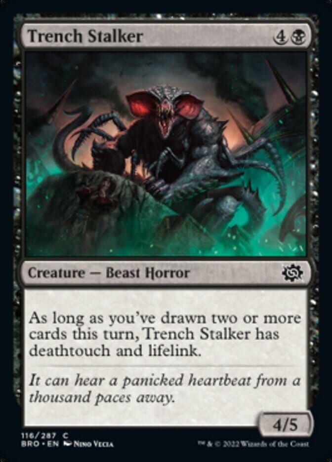 Trench Stalker [The Brothers' War] MTG Single Magic: The Gathering  | Multizone: Comics And Games