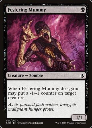 Festering Mummy [Amonkhet] MTG Single Magic: The Gathering  | Multizone: Comics And Games