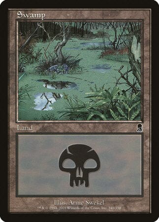 Swamp (340) [Odyssey] MTG Single Magic: The Gathering  | Multizone: Comics And Games