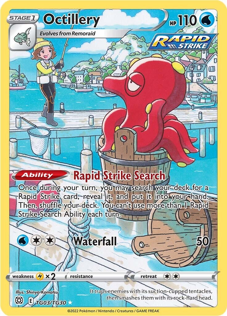 Octillery (TG03/TG30) [Sword & Shield: Brilliant Stars] Pokemon Single Pokémon  | Multizone: Comics And Games