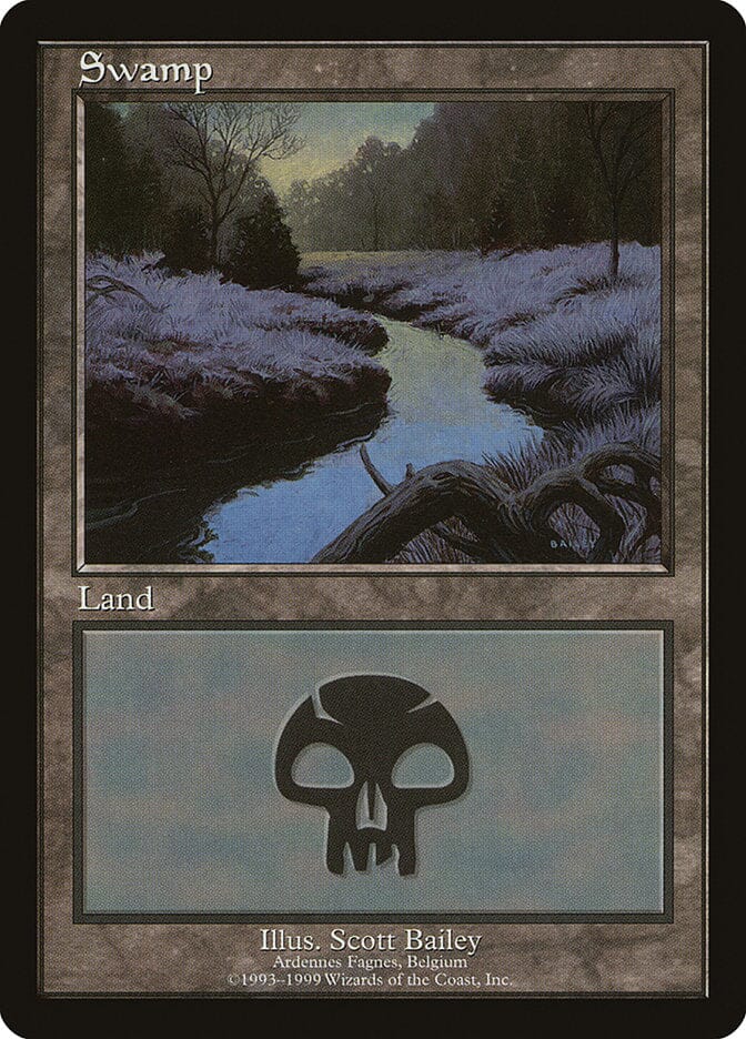 Swamp (5) [European Land Program] MTG Single Magic: The Gathering  | Multizone: Comics And Games