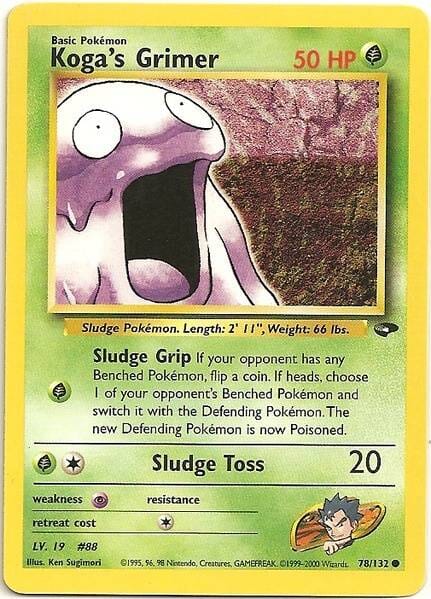 Koga's Grimer (78/132) [Gym Challenge Unlimited] Pokemon Single Pokémon  | Multizone: Comics And Games