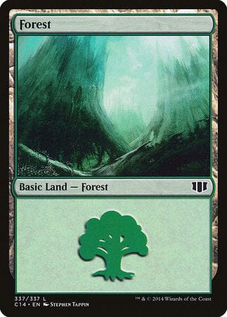 Forest (337) [Commander 2014] MTG Single Magic: The Gathering  | Multizone: Comics And Games