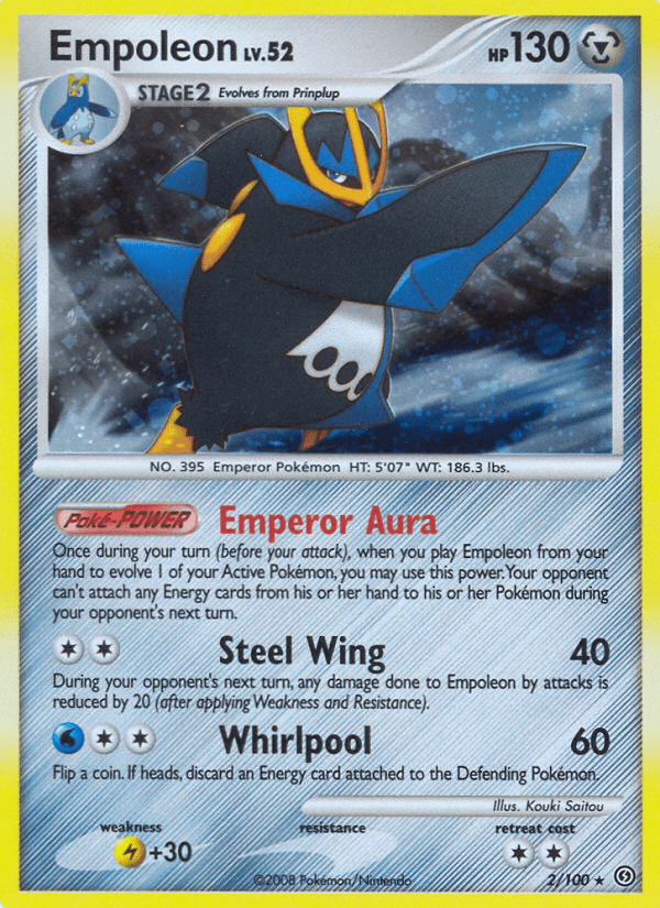 Empoleon (2/100) [Diamond & Pearl: Stormfront] Pokemon Single Pokémon  | Multizone: Comics And Games