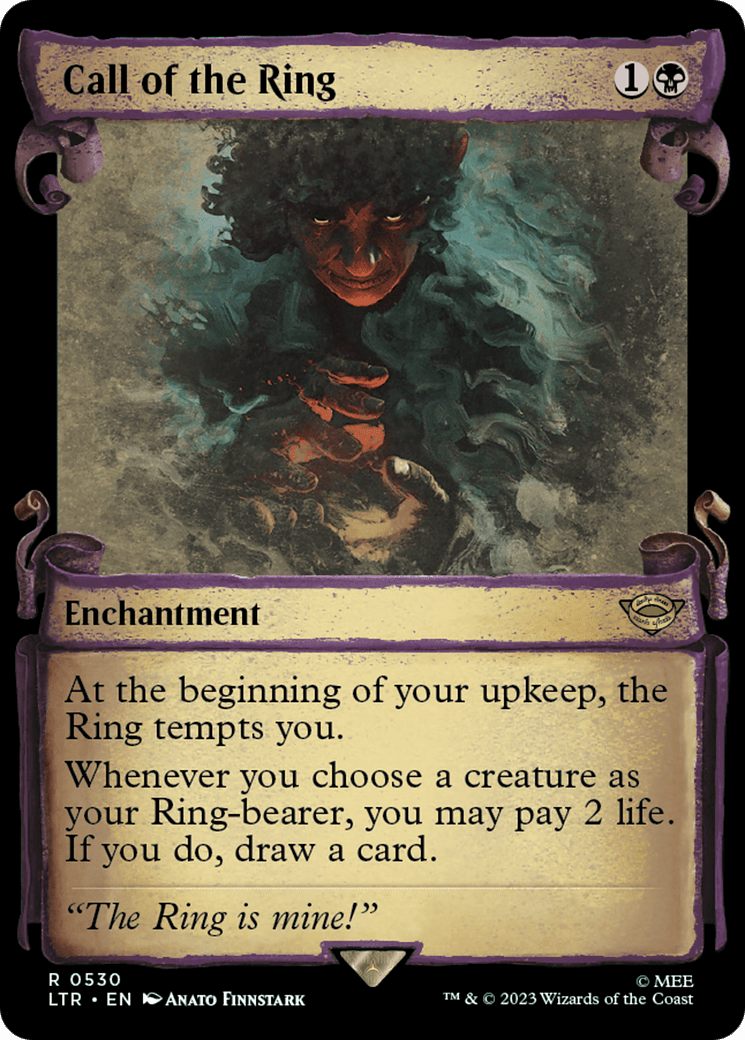Call of the Ring [The Lord of the Rings: Tales of Middle-Earth Showcase Scrolls] MTG Single Magic: The Gathering  | Multizone: Comics And Games