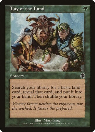 Lay of the Land [Apocalypse] MTG Single Magic: The Gathering  | Multizone: Comics And Games