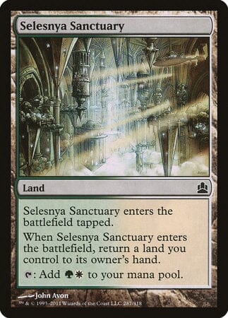 Selesnya Sanctuary [Commander 2011] MTG Single Magic: The Gathering  | Multizone: Comics And Games