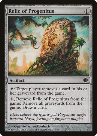 Relic of Progenitus [Shards of Alara] MTG Single Magic: The Gathering  | Multizone: Comics And Games