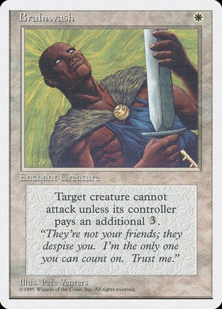 Brainwash [Fourth Edition] MTG Single Magic: The Gathering  | Multizone: Comics And Games