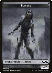 Soldier // Zombie Double-Sided Token [Game Night 2019 Tokens] MTG Single Magic: The Gathering  | Multizone: Comics And Games