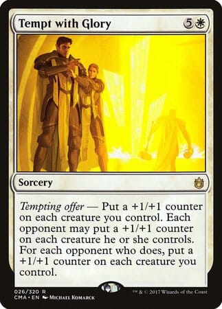 Tempt with Glory [Commander Anthology] MTG Single Magic: The Gathering  | Multizone: Comics And Games