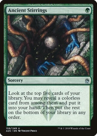 Ancient Stirrings [Masters 25] MTG Single Magic: The Gathering  | Multizone: Comics And Games