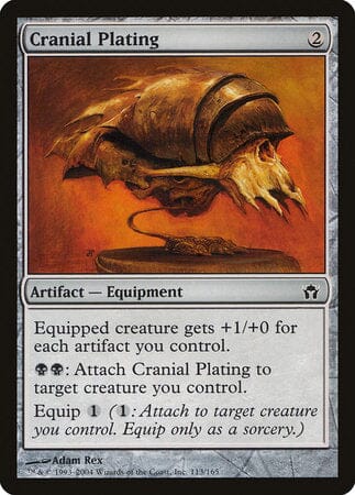 Cranial Plating [Fifth Dawn] MTG Single Magic: The Gathering  | Multizone: Comics And Games