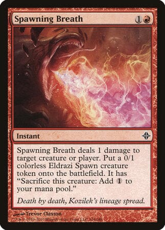 Spawning Breath [Rise of the Eldrazi] MTG Single Magic: The Gathering  | Multizone: Comics And Games
