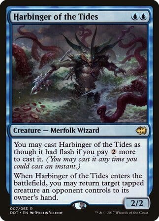 Harbinger of the Tides [Duel Decks: Merfolk vs. Goblins] MTG Single Magic: The Gathering  | Multizone: Comics And Games