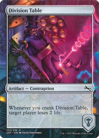 Division Table [Unstable] MTG Single Magic: The Gathering  | Multizone: Comics And Games