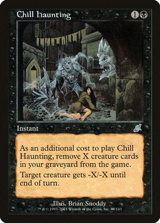 Chill Haunting [Scourge] MTG Single Magic: The Gathering  | Multizone: Comics And Games