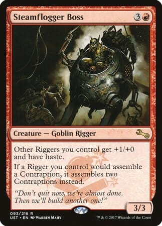 Steamflogger Boss [Unstable] MTG Single Magic: The Gathering  | Multizone: Comics And Games
