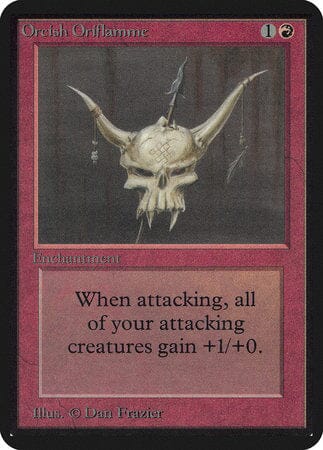 Orcish Oriflamme [Limited Edition Alpha] MTG Single Magic: The Gathering  | Multizone: Comics And Games